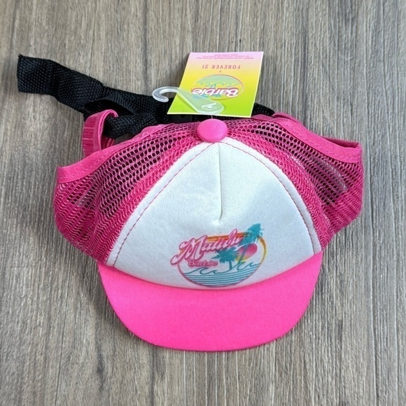 NWT Barbie Dog Baseball Cap Hat - For Pets - Picture 1 of 5